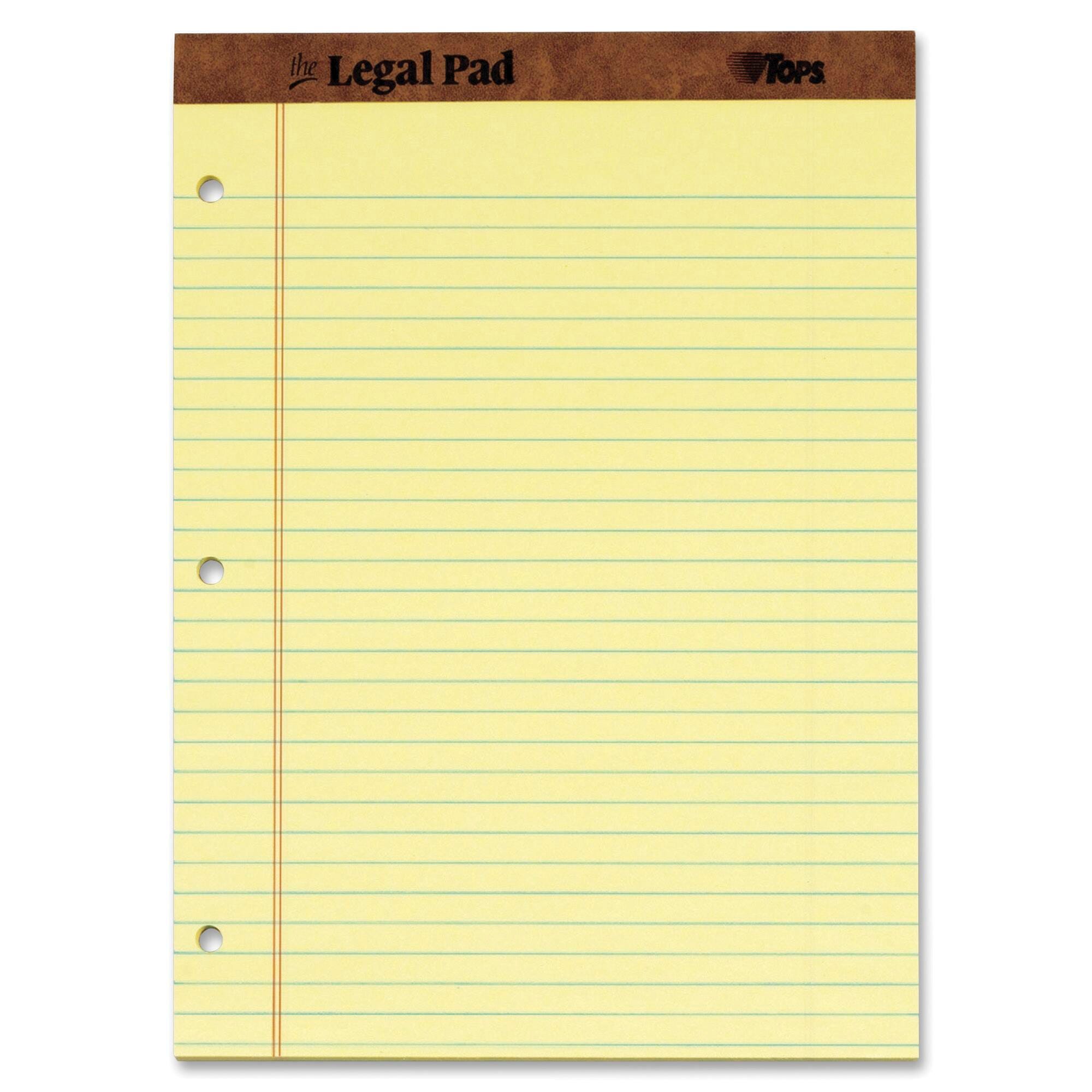 Legal Pads, Item Number 1070712